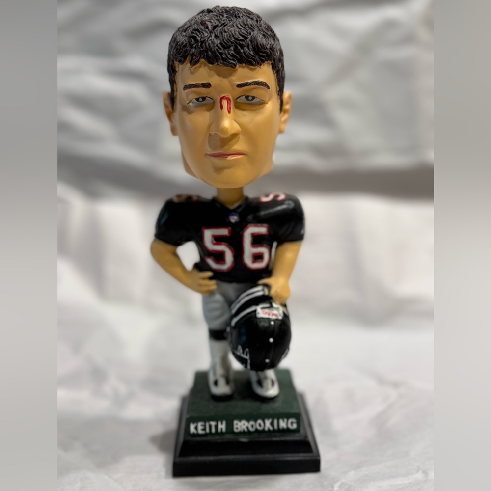 🏈 Atlanta Falcons NFL Keith Brooking bobblehead.